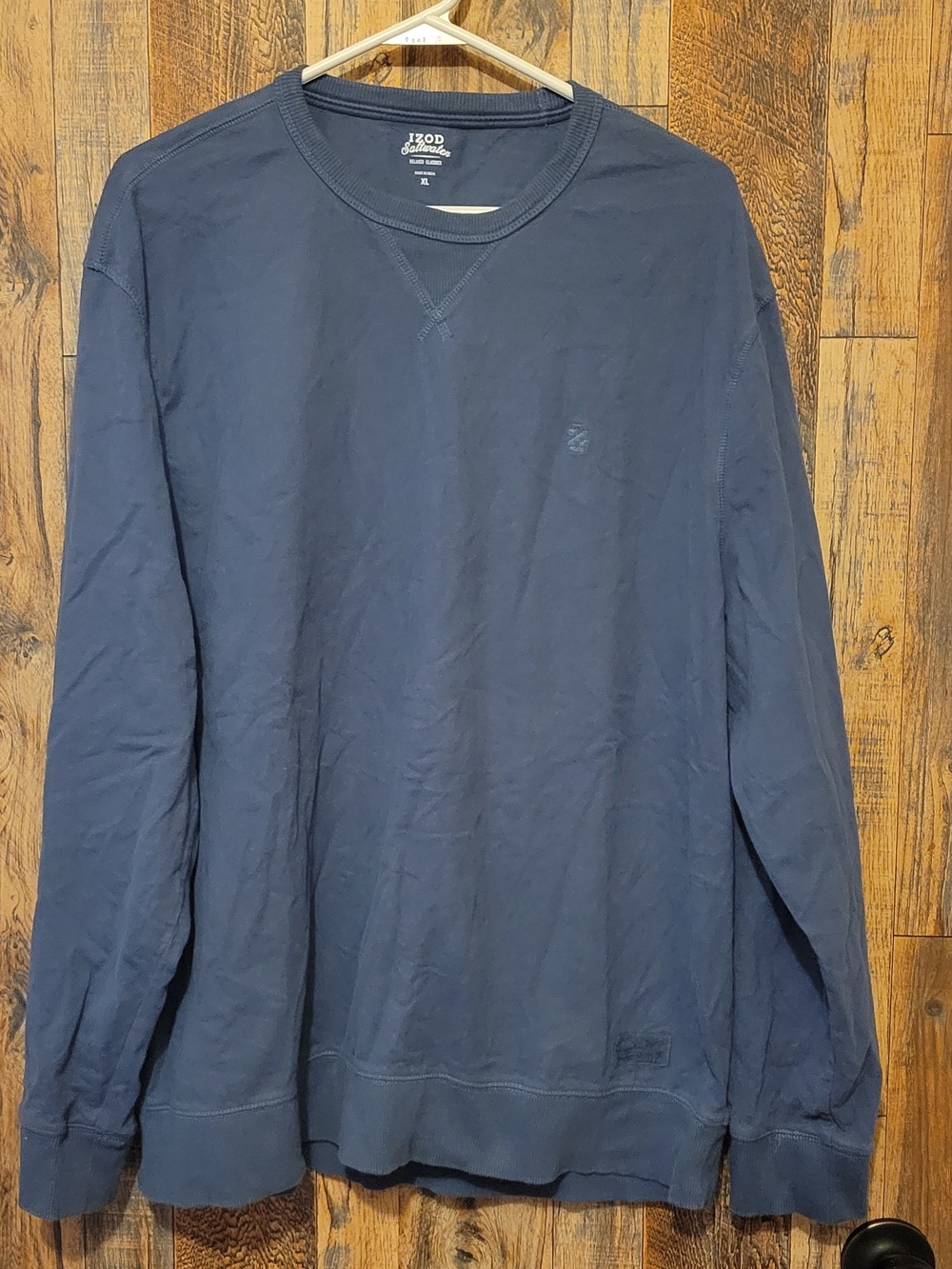 IZOD Men’s Navy Long-Sleeve Crew Sweatshirt